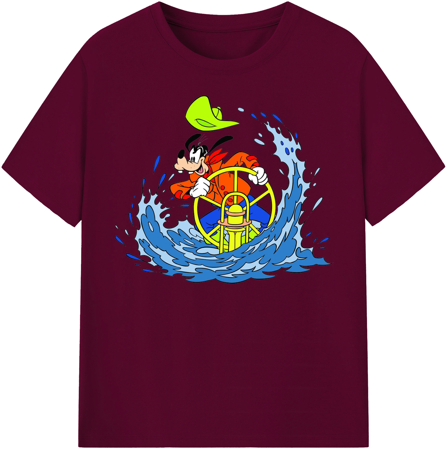 （画像用） ミッキーマウス Mickey Mouse レディースカジュアルプリントTシャツ（綿100％）